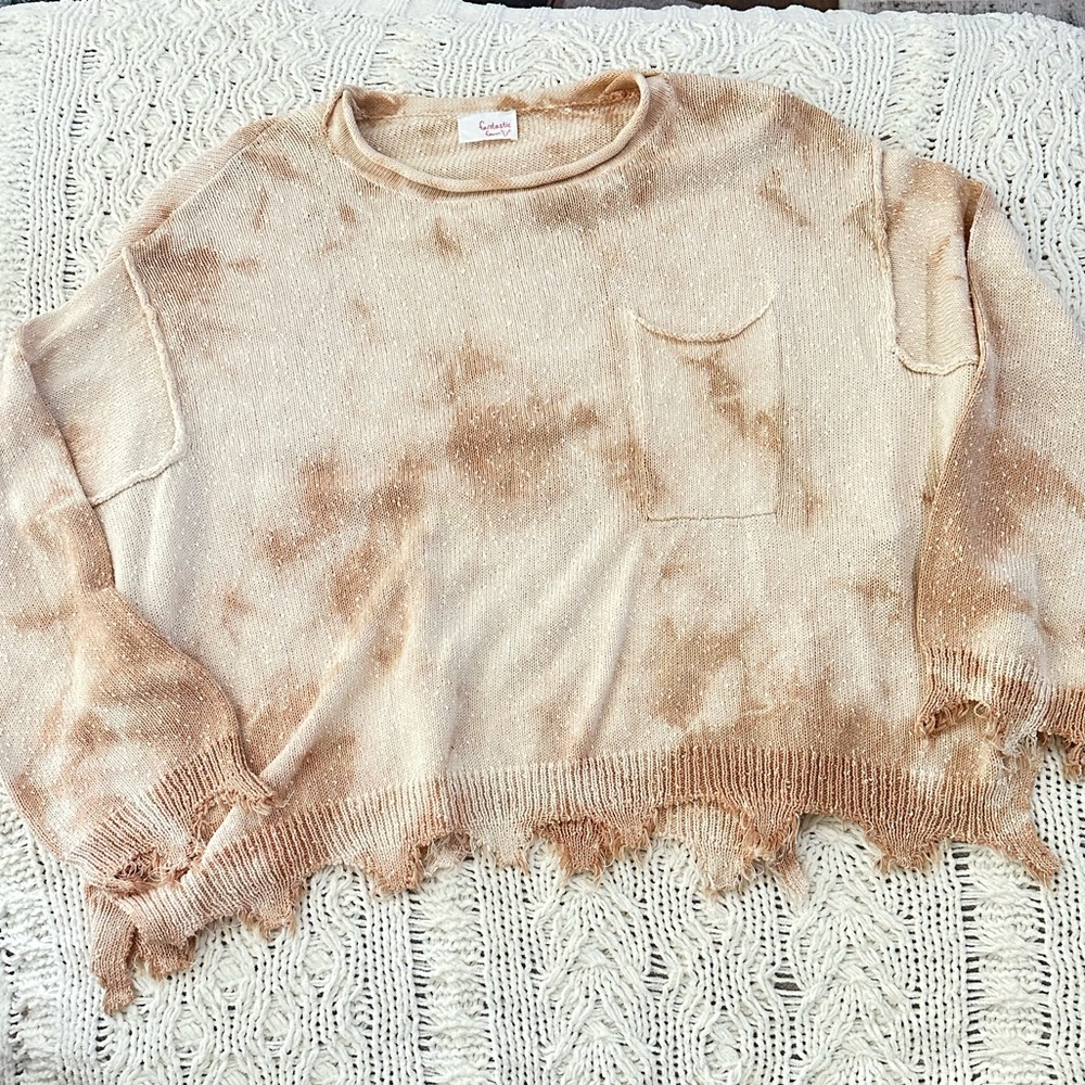 Tie Dye boho long sleeve
